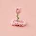 Crochet Knitted Hair Clips for Girls Children's Day Birthday Christmas Gifts Hair Accessories Clips Strong Hold Jaw Clamp for Thick Thin Hair Makeup Application (Tulips) - Buy Online on GoSupps.com