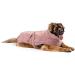 Shop Lills Dog Wadder - 100% Organic Cotton Bathrobe for Dogs | Extra Absorbent Pinkberry (4XL - 80cm Back Length) | International Shipping Available - Buy Online on GoSupps.com
