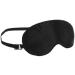 Climsom - Sleep'n Beauty 100% Natural Silk Eye Sleep Mask Black Adjustable Elastic Oeko-Tex for Softness on Your Eyes - Buy Online on GoSupps.com