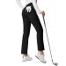JACK SMITH Women's Golf Pants with Pockets Stretch Lightweight Work Pant Quick Dry Casual Trousers Water Resistant S-XXL Medium Black