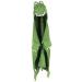 All Kids United Eco-Friendly 100% Cotton Hooded Baby Towel | 76x76 cm Green Frotte Bath Towel for Babies & Children - Buy Online on GoSupps.com