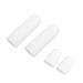 minkissy 2 PC Toe Caps Toe Sleeve Toe Corn Covers Toe Protector Toe Corn Protectors White Size 2