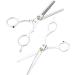 U-M Professional Hair Cutting Edge Series Thining Scissors Set Salon Barber Hairdressing Shear Thinning for Thinning Texturizing Salon Durable Fine Cut(Two-Piece) Deft Design as shown - Buy Online on GoSupps.com