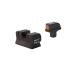 Colt Trijicon 1911 Cut HD Front Outline Night Sight Set Orange
