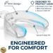 Teeth Whitening Trays | Moldable Mouth Trays for Perfect Fit | 2 Travel Cases Included | Compatible with Opalescence Gel - Buy Online on GoSupps.com