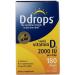 Ddrops Liquid Vitamin D3 2000 IU 0.17 fl oz (5 ml)