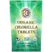 Earth Circle Organics Organic Chlorella Tablets 250 mg 400 Tablets 3.5 oz (100 g)