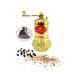FANTOM Brass Mortar No:1 Brass Embroidered Linen Chubby Black Pepper Grinder 3-Piece Mill Set - Buy Online on GoSupps.com