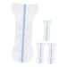 FOMIYES 4pcs Swimming Stickers Water Proof Stickers Panti Liners Thin Private Stickers for Swimming White Pu