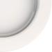 Ornamin Large Tilting Plate (White) - Perfect for Easy Dining | International Shipping Available - Buy Online on GoSupps.com