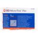 BD Micro Fine Plus 1ml Insulin Syringe 30G x 8mm 10's x 2 Bags - Pack of 20 - Buy Online on GoSupps.com
