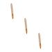 Outanaya 3pcs Self Adhesive Mascara Liquid Eyeliner Pen Matte Eyeliner Self-adhesive Eye Liner Golden Plastic