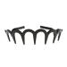 Unisex Wavy Headband Black Spring Wavy Metal Hair Band with Long Teeth Hairhoop Sports Headband Headwear Accessories Black 1pc Wavy Hairhoop