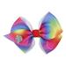 6-Piece Set: 5-Inch Colorful Mermaid Unicorn Rainbow Fish Hair Loops Clips for Toddler Girls - Buy Online on GoSupps.com
