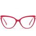 Buli Cat Eye Reading Glasses for Women - Red Schildpatt Oversized +3.50 Prescription Spring Hinge Reading Aid - Buy Online on GoSupps.com
