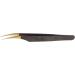 Professional Ergonomic Eyelash Extension Tweezers - Portable Stainless Steel Safe & Curved for Salon Use - Buy Online on GoSupps.com