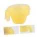 Mikikit 3pi ces Bol De Coloration Pour Cheveux Lot De Bols Avec Poign e Pour M lange De Teinture Robustes Et Pratiques