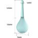 DIYWORK Silicone Pear Shaped Enema Cleaning Container - 5 Hole Intimate Shower for Vagina & Anal - Pink - Buy Online on GoSupps.com
