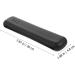 Mikinona 1set Powder Puff Storage Box Make up Travel Egg Rack Silica Gel Black 20X4.8CM - Buy Online on GoSupps.com