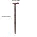 Wooden Crutches with Curved Handles Chicken Wings Wooden Elderly Crutches Wooden Crutches Ideal for Men or Women with Active Outdoor Lifesty It's so Kind of You Safehappy - Buy Online on GoSupps.com