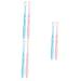 Minkissy 6 Stk manual backpacks sanditon ultra soft package tooth hygiene mouth hygiene tooth brush tool toothbrush mouth cleaning dental accessories soft fur prisoner travel