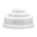 Easy to Carry Nail Drill Display Nail Drill Case Salon Shop for Home(white)