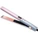 Mini Hair Curler Professional Negative Ion Ceramic Curling Irons 3D Floating Splint Wavers Curler with LCD Display Portable Styler Crimping Hair Iron (Gradient)