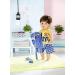 Buy Zapf Creation Baby Born Bath Deluxe Bathrobe Set - Blue Doll Clothing 43 cm | International Shipping Available - Buy Online on GoSupps.com