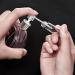 ZHIYE 5ML Perfume Atomiser Spray Bottle 3 Pieces Refillable Refilling Travel Size Perfume Bottles in Pocket & Handbag Black & Purple & Blue 5ML Black+purple+blue - Buy Online on GoSupps.com
