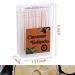 Cinnamon Flavored Toothpicks for Adults - 800 Pcs in Clear Plastic Boxes - Buy Online on GoSupps.com