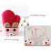 iEasey Cute Bear Baby Toddler Winter Warm Mittens On String Kids Cold Weather Fleece Knit Gloves Ski Snow Insualted Gloves for Baby Girls Boys 0-3 Years Gift Bear-Rose #A Hot Pink - Buy Online on GoSupps.com
