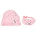 Heallily 2 Stk maternity hat pregnant female cap night sleep hat women night cap enclosure turban fleece hat Hut cozy woman birthday present pure cotton