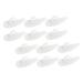 Lurrose 1 Set 12Pcs Mallet Corn Hammer Cushions separators Sleeves Foot Care Tool Straightener Care Straightener Yoga Straight Pads