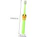 Beaupretty 4pcs Cartoon Nano Toothbrush Set - Portable Child & Teen Travel Toothbrushes with Soft Bristles for Effective Cleaning - Buy Online on GoSupps.com