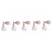 FRCOLOR 5pcs High Gloss Dusting Nails Glitter Powder Spray Powder Spray Glitter Make up Loose Powder Miss 7.5x7cmx5pcs Pinkx5pcs
