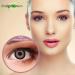 Shop High Intensive Pink Contact Lenses - Large Eyes Effect Monthly Wear 1 Pair Free Case Ideal for Dark Eyes | International Shipping - Buy Online on GoSupps.com