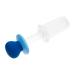 Abaodam -Feeder Schnuller Schnullerspender Fruit Feed Feeding Hakaa -Obstut Footer Automat -Quick bottle Pump press Water press silicone toddler blue 14x4.6x4.6cm