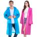 Raincoat Rain Poncho for Adult Women Men - 2-5 Pack Reusable Waterproof Rain Coat Jacket Clear Black Yellow Blue Pink Purple Pink+blue