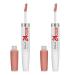 Maybelline SuperStay 24 Color 2-Step Liquid Lipstick Absolute Taupe 230 - Pack of 2 - Buy Online on GoSupps.com