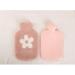 Maies Small Hot Water Bottle 1000ml - Soft Plush Cover for Hot & Cold Therapy | Cute Heating Bag for Comfortable Relief - Buy Online on GoSupps.com