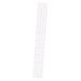Hemoton 480 Pcs Eyebrow Stickers Makeup Assist Device Eyebrows Shaper Eyebrow Card Non-woven Fabric White 8.5x1cmx5pcs Whitex5pcs