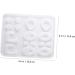 NUOBESTY DIY Jewelery Molds 1pc Epoxy Silicone Pendant Jewelry Studio Making for Eardrop Home DIY White Creative Mold Crystal White 16.8x15.8cm - Buy Online on GoSupps.com