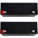 PowerStar 2 Pack 6V 10AH SLA Battery RBC52 for Tripplite | 2 Year Warranty | International Shipping Available - Buy Online on GoSupps.com