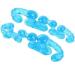 Toe Pain Relief Kit - 2 Pairs of Toe Separators, Spacers, Straighteners, and Bunion Correctors for Toe Relaxation and Discomfort Relief - Buy Online on GoSupps.com