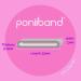 PONIIBAND Premium Latex-Free Hair Elastic Tie Bands - Midnight Black (2000 pcs) - Buy Online on GoSupps.com