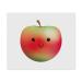 2 x 'Cute Apple Face' Microfiber Lens/Eyeglasses Cleaning Cloths (LC00020784)