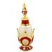 DFJOENVLDKHFE Vintage Patterned Glass Refillable Perfume Bottle Wedding Ladies Gifts (Size : Red 25ml Color : 25) Red 25ml 25