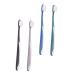 Minkissy 4 piece of soft toothbrush for adult care adult toothbrush hotel accessories for travelers fur toothbrush prosthesis cleaner household pregnant woman tool soft fur