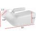 2-Pack Thick Firm Male Urinal with Lid - Portable Urinals for Men - Seneme Urine Collection for Hospital, Home, Incontinence - 32oz/1000mL - Buy Online on GoSupps.com