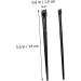 Baluue 15 Sets Black Multifunctional Eyebrow Brush Makeup Supplies Wood Eyebrow - Buy Online on GoSupps.com
